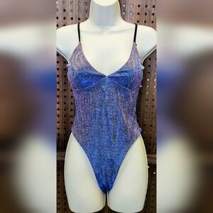 NWOT Stage Beauty Shimmer Bodysuit!!!! SZ SM